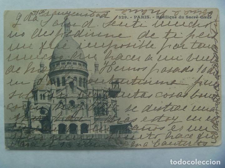 Postcards: POSTAL DE PARIS ( FRANCIA ) . PRINCIPIOS SIGLO. CIRCULADA EN 1907 A SEVILLA DESDE AUSTRIA, SELLO