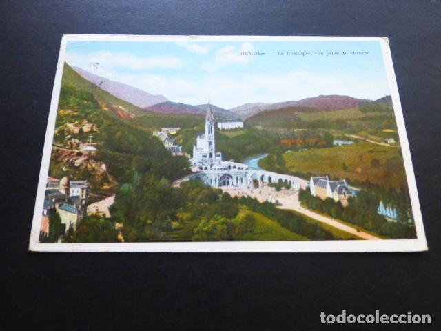 Postales: LOURDES FRANCIA LA BASILICA - Foto 1