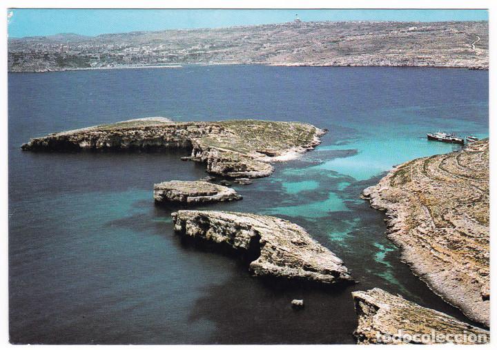 Postales: Vista a&eacute;rea de Comino. Malta - Foto 1