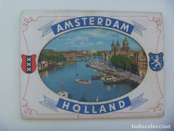 Postales: ACORDEON CON 8 POSTALES DE AMSTERDAM ( HOLANDA ) - Foto 1