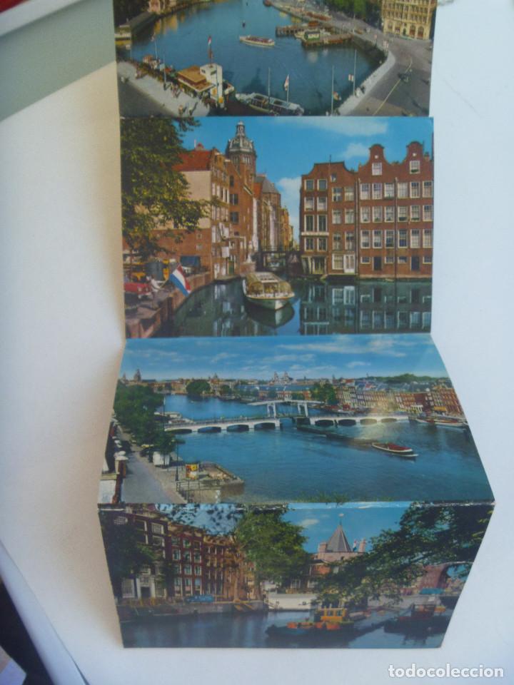 Postales: ACORDEON CON 8 POSTALES DE AMSTERDAM ( HOLANDA ) - Foto 2