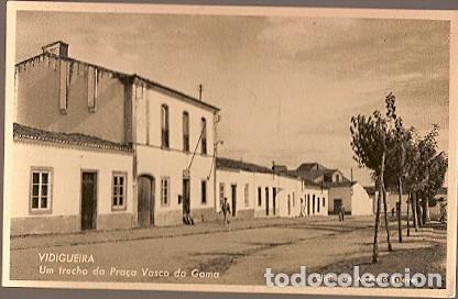 Postales: Portugal ** & Postale,Vidigueira, Plaza Vasco da Gama por Pinto Esteves Neogravura (97)
