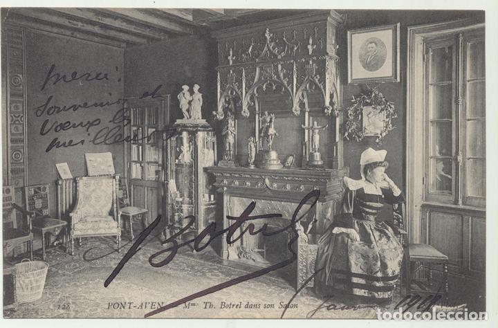 Postales: Pont-Aven. Franqueado y fechado en 1911