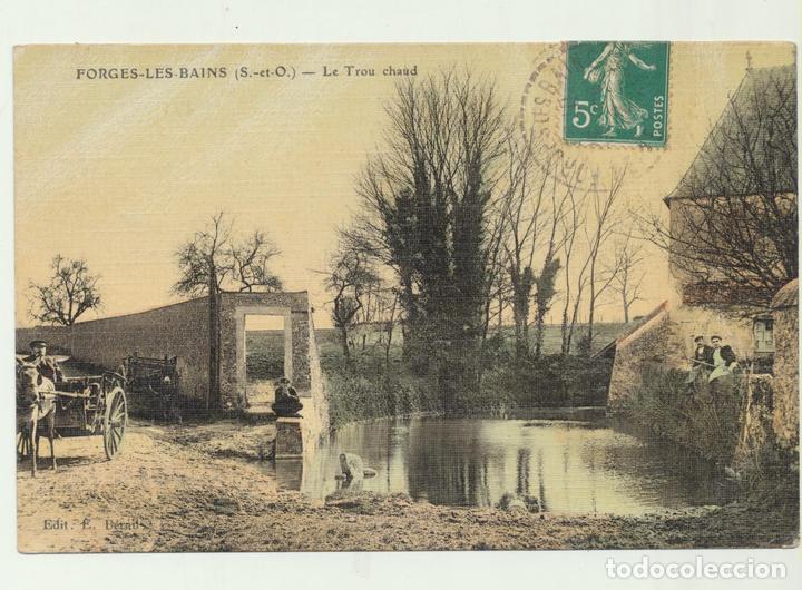 Postales: Forges Les Bains. Franqueado y fechado en 1912
