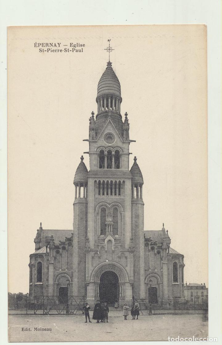 Postales: &Eacute;pernay - Eglise St-Pierre. St-Paul