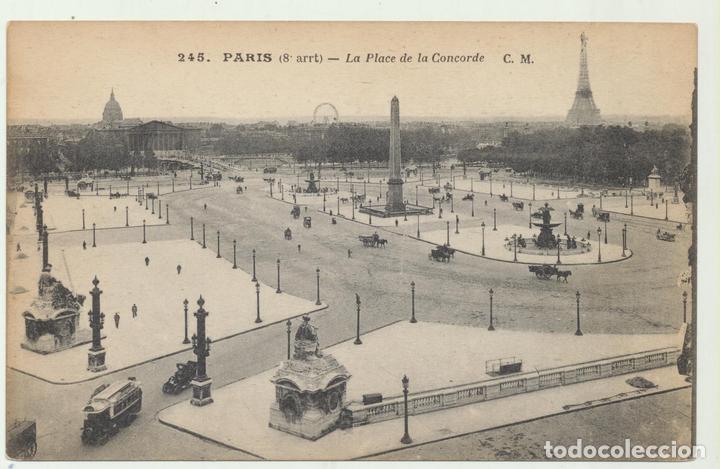 Postales: Paris - La Place de la Concorde - Foto 1
