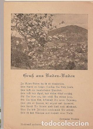 Postais: Alemania ** & Postal, Saludos desde Baden-Baden (5775)