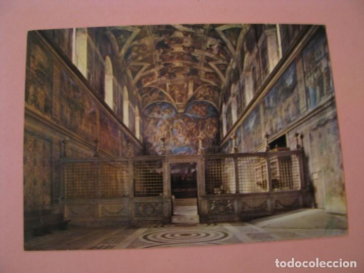 Postales: POSTAL DEL VATICANO. LA CAPILLA SIXTINA. - Foto 1