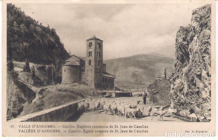 Postales: POSTAL DE VALLS DANDORRA - CANILLO . - Foto 1