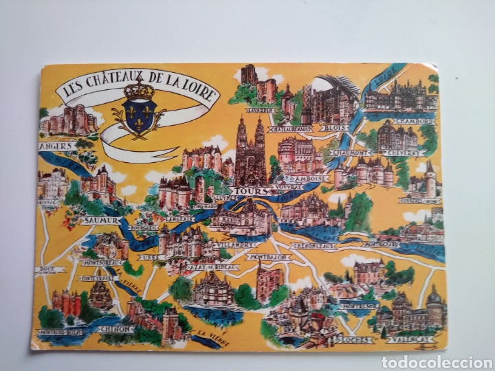 Cartoline: Francia: les chateaux de la loire
