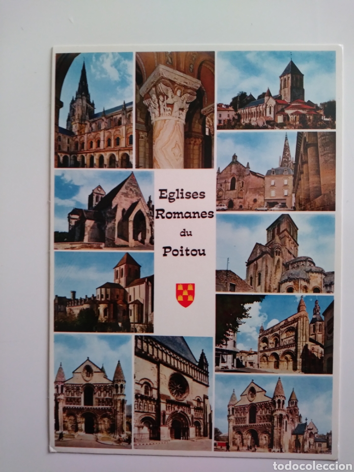 Cartoline: Francia:eglises romanes du poitou.