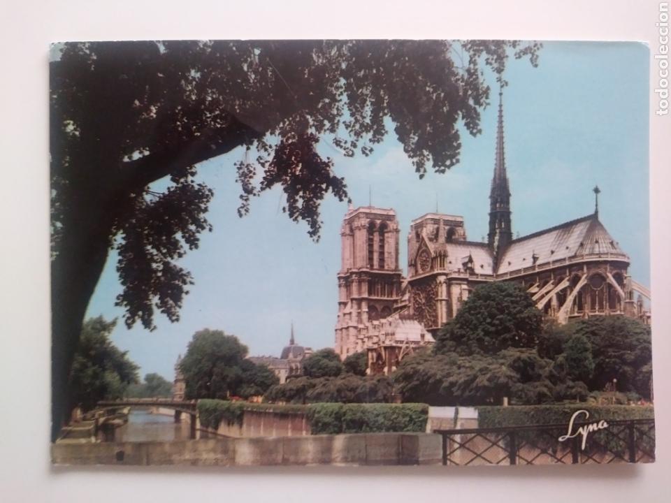 Postales: Paris: notre dame.1973.circulada - Foto 1
