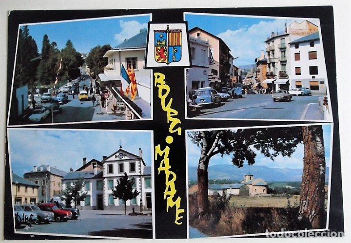Cartoline: Bourg-Madame. Varios aspectos. Nueva. Color