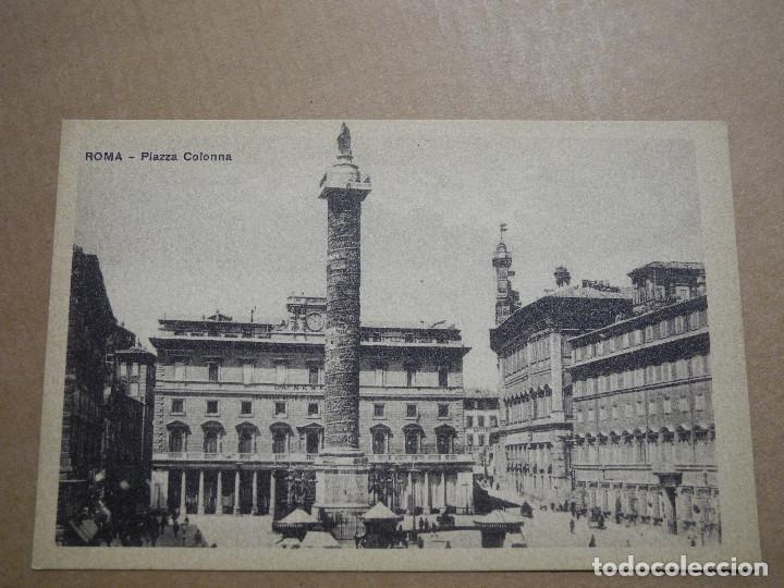 Postales: Roma Piazza Colonna. Nueva - Foto 1