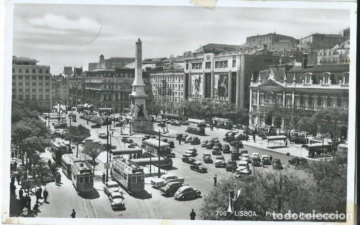 Postales: Postal Lisboa Pra&ccedil;a dos restauradores - Foto 1