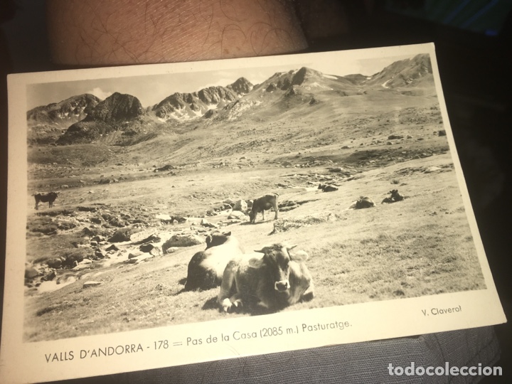 Postcards: Postal Valle de Andorra pas de la casa