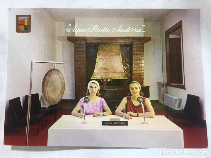 Postales: POSTAL RADIO ANDORRA VALLS