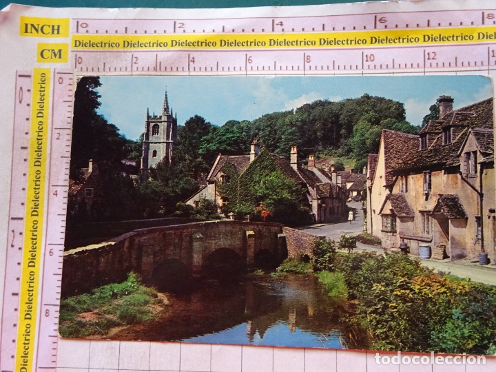 Cartoline: POSTAL DE REINO UNIDO GRAN BRETA&Ntilde;A. THE BRIDGE CASTLE COMBE. 2705