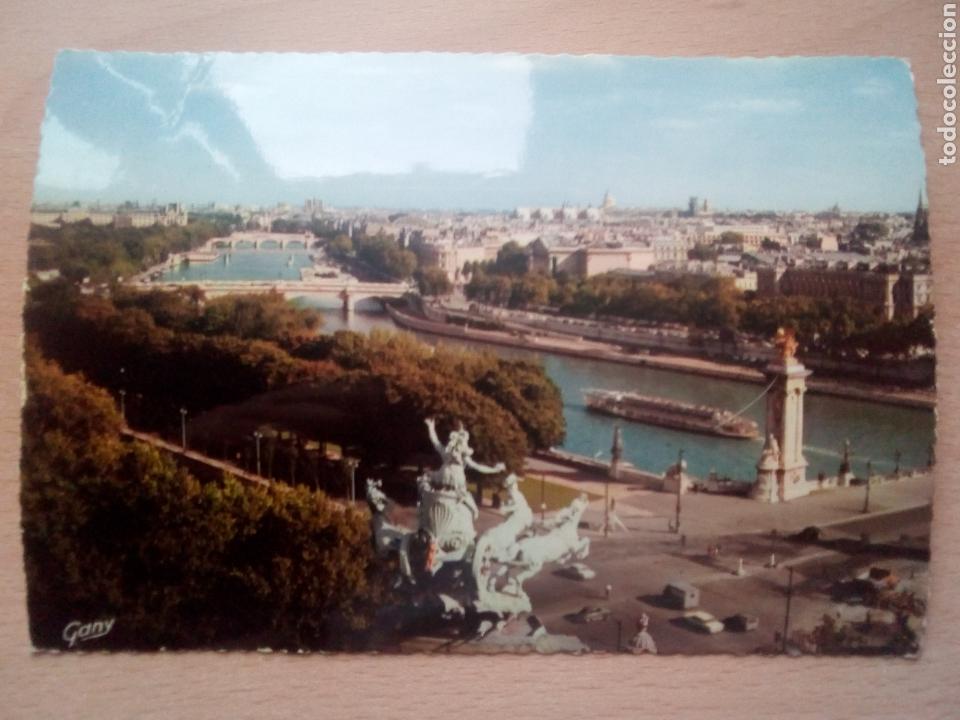 Postales: Postal circulada de Par&iacute;s. - Foto 1