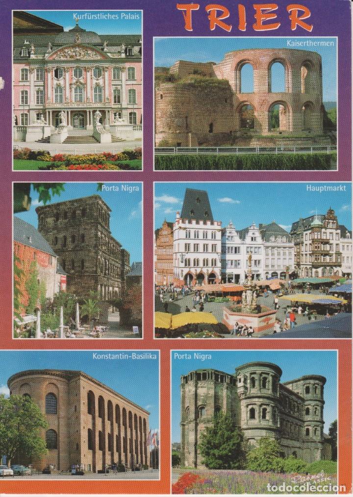 Postkarten: TRIER  (ALEMANIA) ... PEQUE&Ntilde;O RASGU&Ntilde;O
