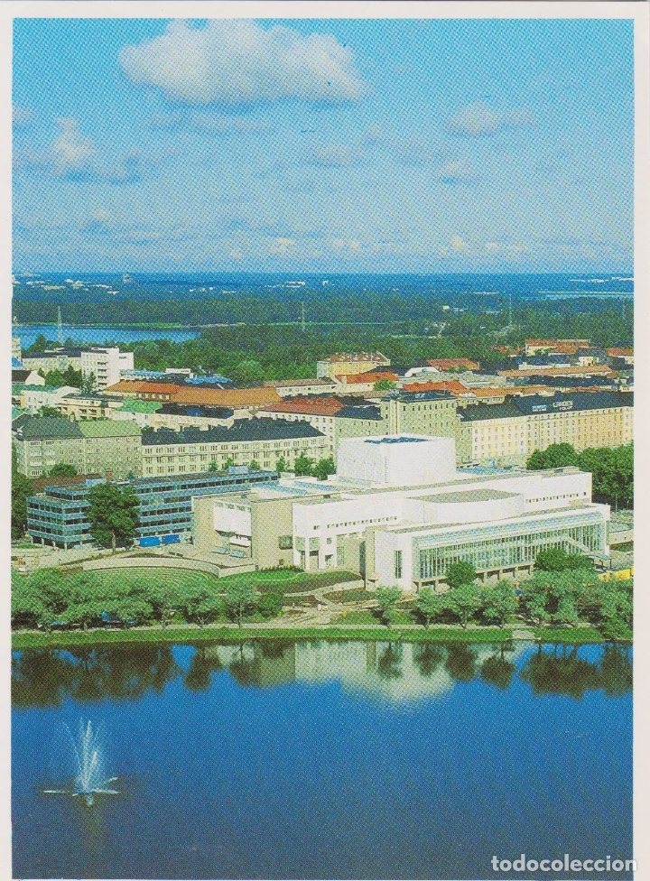 Postcards: SUOMI (FINLANDIA) FINNISH NATIONAL OPERA - PENTTI HARALA - ESCRITA