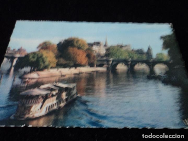 Cartes Postales: PARIS IL POINTE DE LA CITE IRIS CIRCULADA 1959