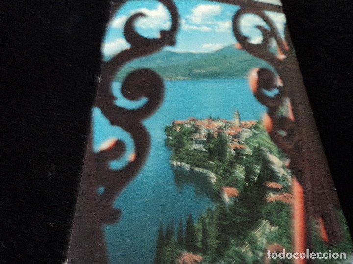 Cartes Postales: LAGO DI COMO, ENVIADA POR LA FAMOSA ACTRIZ Y BAILARINA LEONOR MARIA 1960
