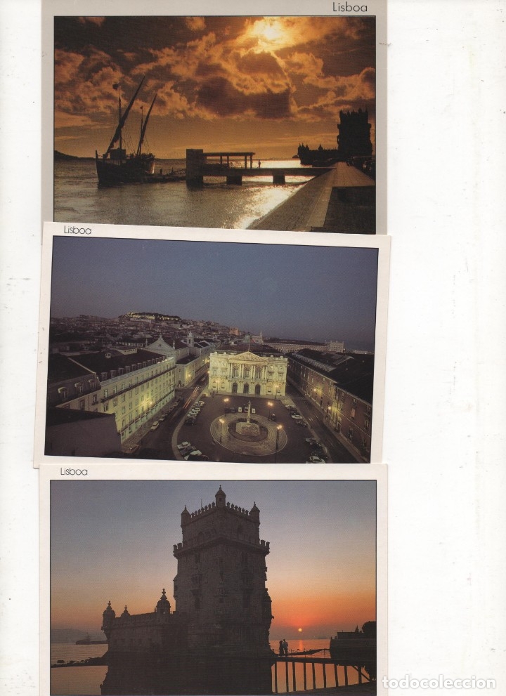 Postales: 3 POSTALES DE LISBOA - Foto 1