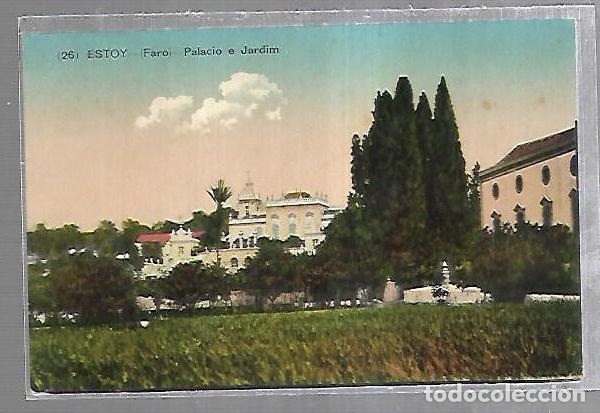 Postcards: TARJETA POSTAL. PORTUGAL. ESTOY, FARO. PALACIO E JARDIM