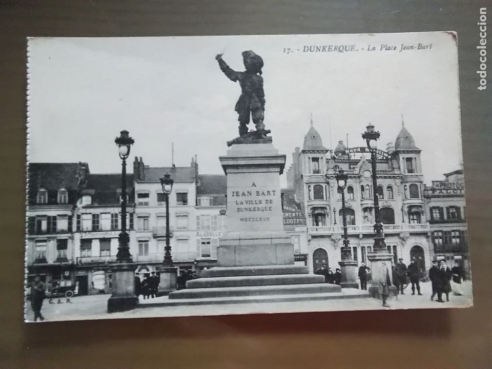 Postales: POSTAL DUNKERQUE LA PLACE JEAN BART - Foto 1