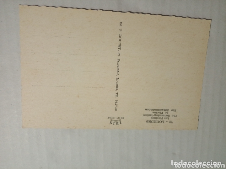 Postales: Lourdes postal - Foto 2
