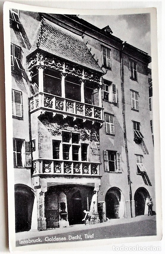 Postais: Innsbruck. Goldenes Dachl. Nueva. Blanco/Negro