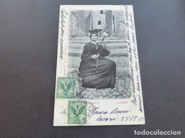 Postales: ABRUZZO ITALIA HILANDERA - Foto 1