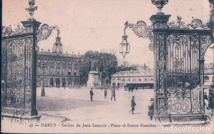 Postal Francia Nancy Grilles De Jean Lamour Buy Old Postcards From Europe At Todocoleccion