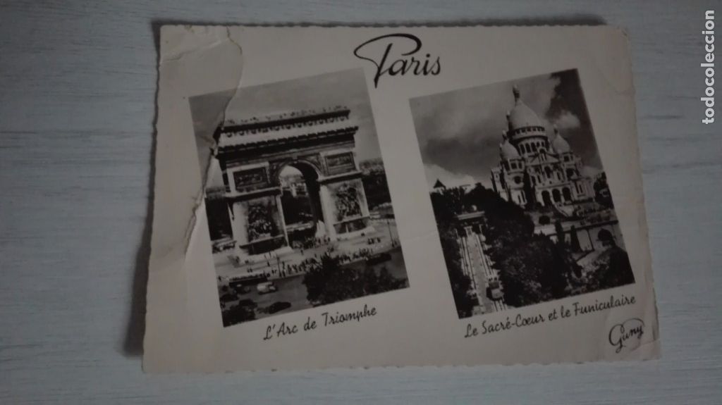 Postales: Postal Paris circulada - Foto 1