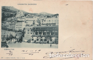 Postales: GIBRALTAR - CASEMATES BARRACKS - G. DAUTEZ - Foto 1