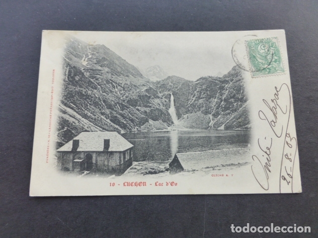 Postales: LUCHON FRANCIA LAC D&acute;OO - Foto 1