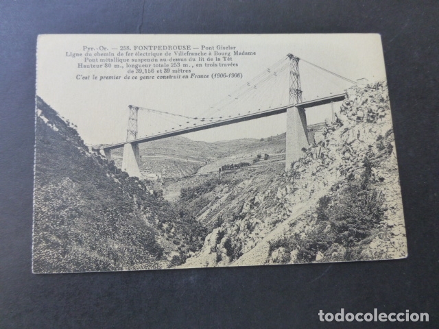 Postales: FONTPEDROUSE FRANCIA PONT GISELAR - Foto 1
