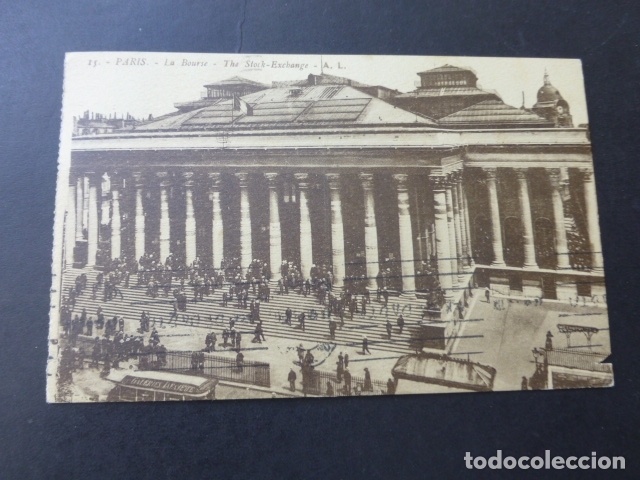 Postales: PARIS FRANCIA LA BOURSE - Foto 1