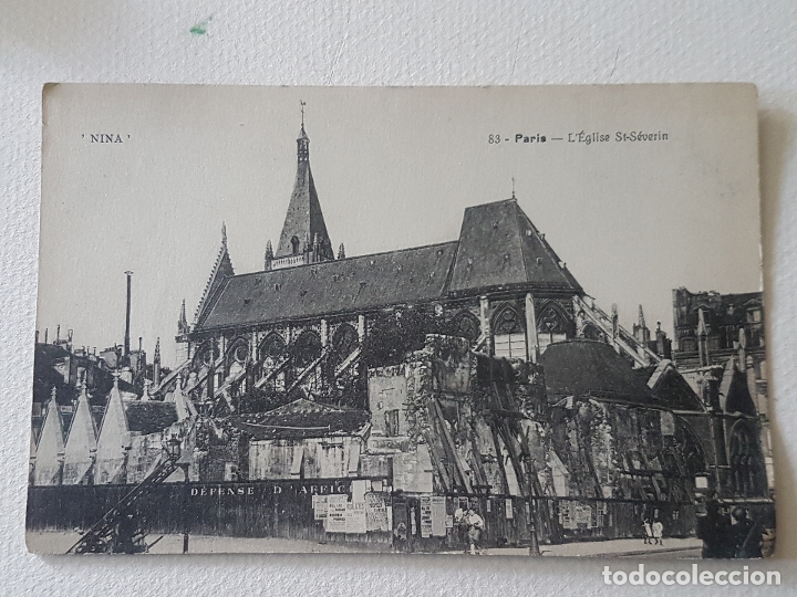Cartes Postales: PARIS SAINT SEVERIN POSTAL ANTIGUA EDITOR NINA