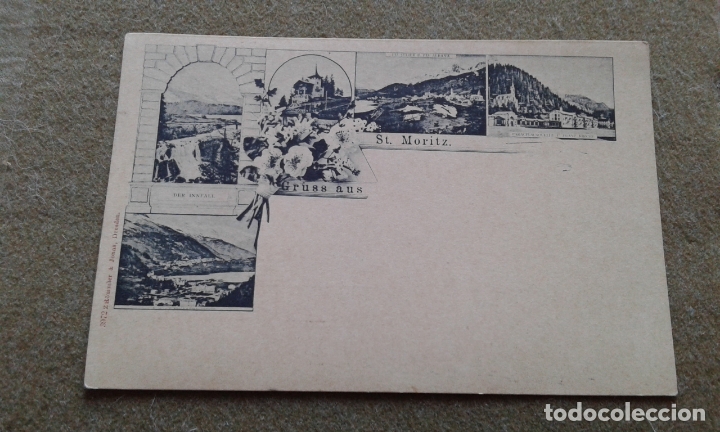Postales: POSTAL REVERSO SIN DIVIDIR - SUIZA - MOTIVOS DIVERSOS