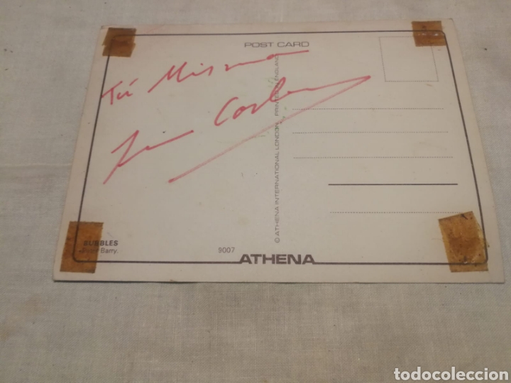 Postales: Postal antigua bubbles Peter barry - Foto 2