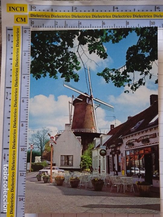 Postais: POSTAL DE HOLANDA PAISES BAJOS. MOLINO DE VIENTO. SLUIS MOLEN DE BRAK. AMSTEL BEER. 1240