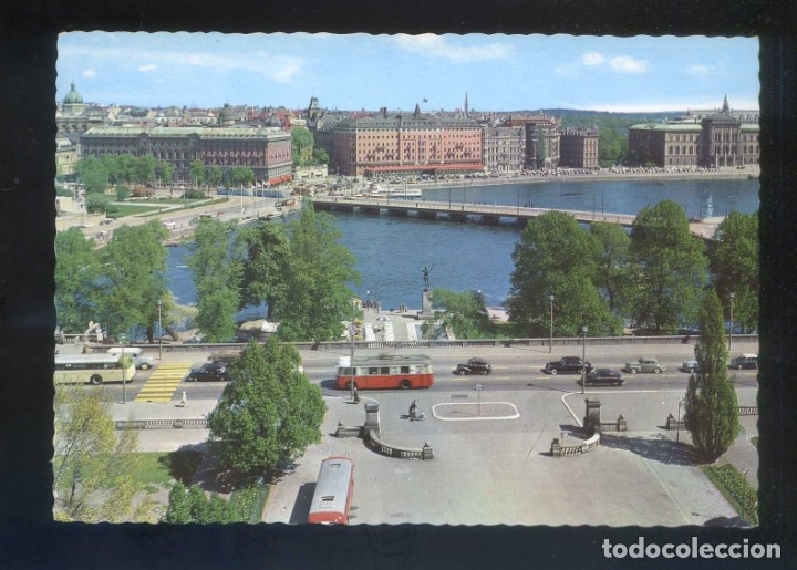 Cartes Postales: Suecia. Stockholm. *Utsikt fran Riksdagshuset* Nueva.
