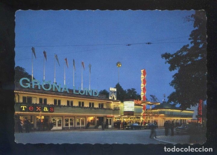 Postales: Suecia. Stockholm. *Gr&ouml;ra Lund* Circulada 1969.