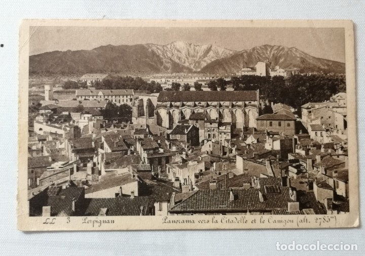 Postales: POSTAL DE PERPIGNAN A&Ntilde;O 1939. - Foto 1