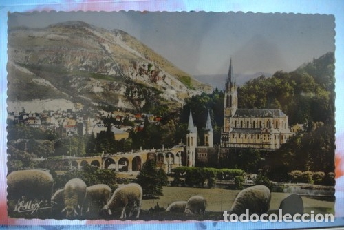 Lourdes 33 Bis La Basilique Et Le Pic Du Jer Buy Old Postcards From Europe At Todocoleccion