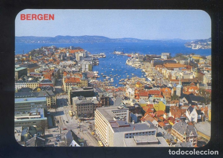 Postales: Noruega. Bergen. Nueva. - Foto 1