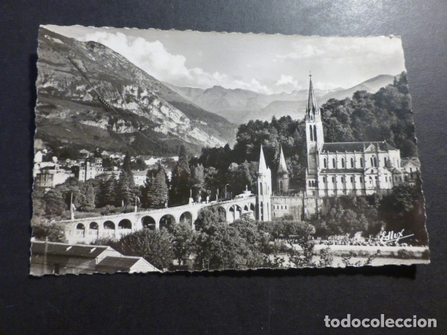 Postales: LOURDES FRANCIA LA BASILICA - Foto 1