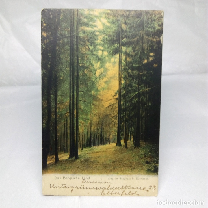 Postales: ANTIGUA POSTAL ALEMANA DEL A&Ntilde;O 1909 - USADA - ELBERFELD, DAS BERGISCHE LAND